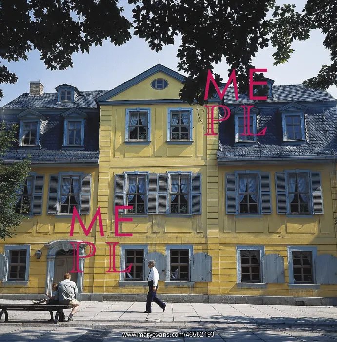 : Weimar. House / Museum. Friedrich von Schiller : Weimar. House / Museum. Friedrich von Schiller
