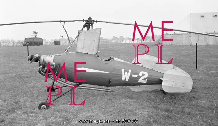: Weir W-2, at RAF Hendon on 19 July 1951. G : Weir W-2, at RAF Hendon on 19 July 1951. G