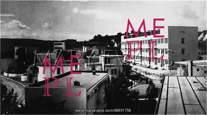 : WEISSENHOF SIEDLUNG 1927 : WEISSENHOF SIEDLUNG 1927
