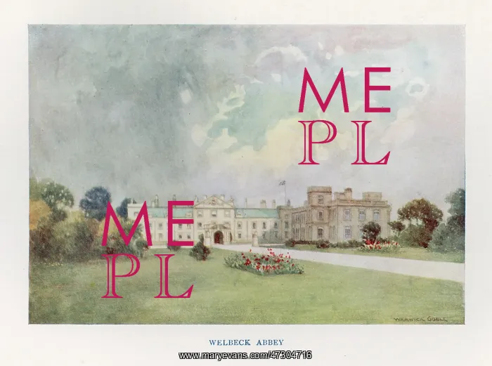  : WELBECK ABBEY / 1908