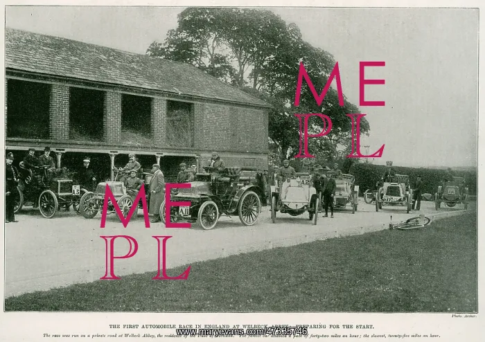 : WELBECK ABBEY MOTOR RACE : WELBECK ABBEY MOTOR RACE