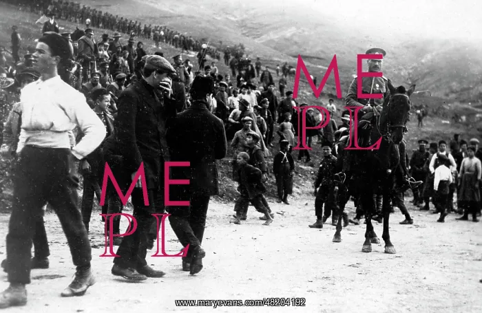 : Welcome of bulgarian troops in the Dobruja, 1916 : Welcome of bulgarian troops in the Dobruja, 1916