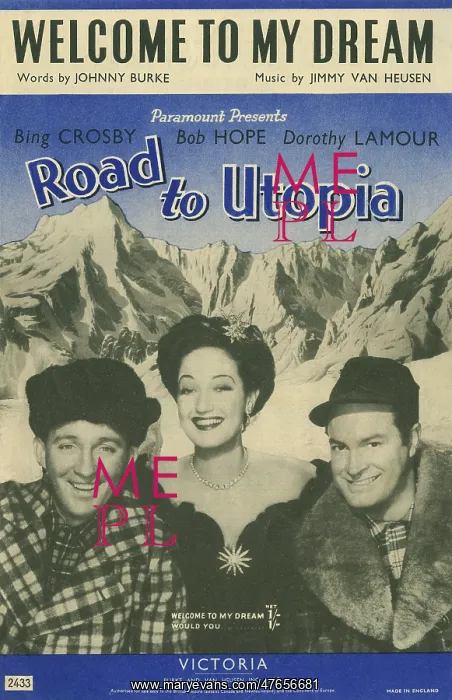 : Welcome to my dream - Music Sheet Cover : Welcome to my dream - Music Sheet Cover