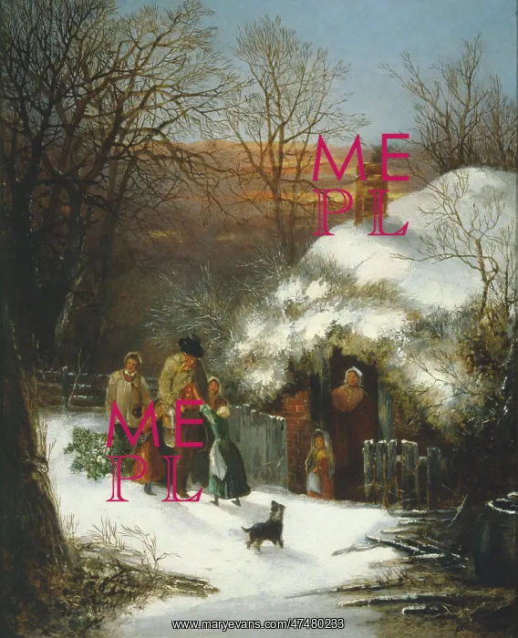 : Welcome Home ' snow scene : Welcome Home ' snow scene