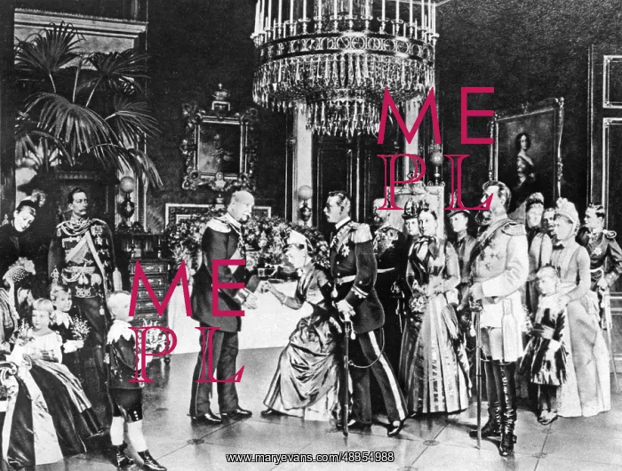 : Welcoming of Emperor Wilhelm I, 1888 : Welcoming of Emperor Wilhelm I, 1888