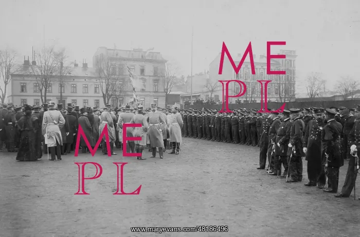: Welcoming of returning soldiers, 1900 : Welcoming of returning soldiers, 1900