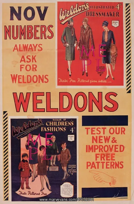 : Weldon's clothing patterns : Weldon's clothing patterns