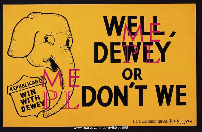 : Well, Dewey or Don't We Republican - Win with : Well, Dewey or Don't We Republican - Win with
