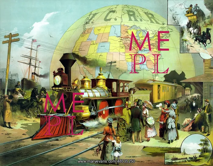 : Well-dressed passengers waiting as the Illinois : Well-dressed passengers waiting as the Illinois