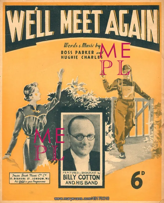 : We'll Meet Again, Music Cover : We'll Meet Again, Music Cover