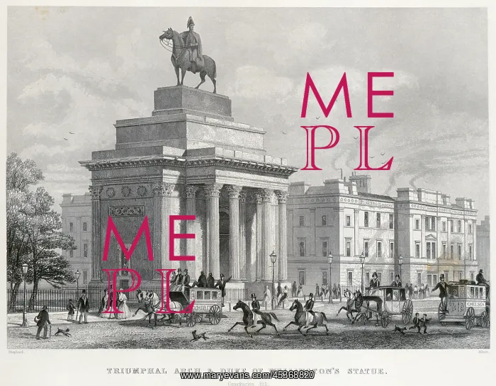 : Wellington Arch and Apsley House : Wellington Arch and Apsley House
