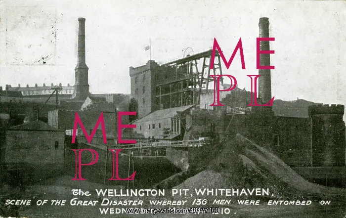 : Wellington Colliery Disaster, Whitehaven, Cumbria : Wellington Colliery Disaster, Whitehaven, Cumbria