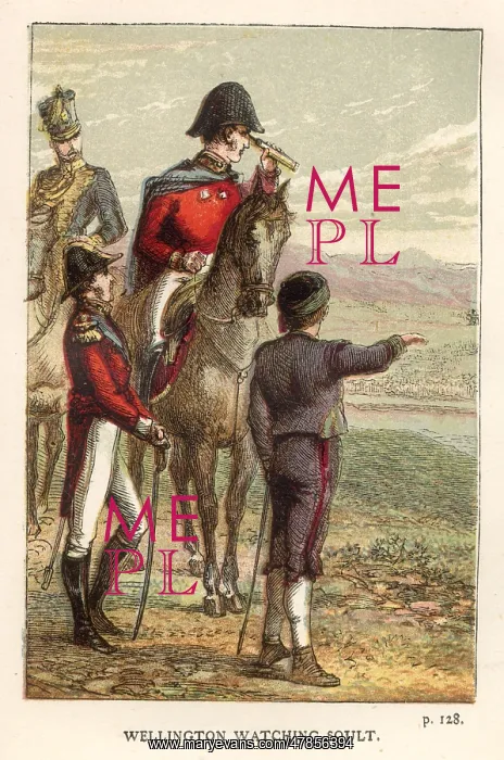 : Wellington watching Soult : Wellington watching Soult
