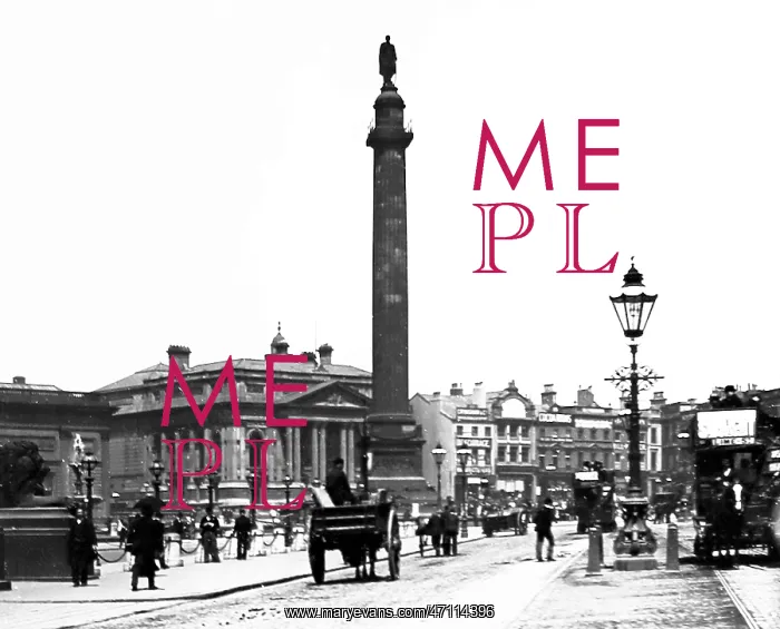 : Wellington's Column, Liverpool, Victorian period : Wellington's Column, Liverpool, Victorian period