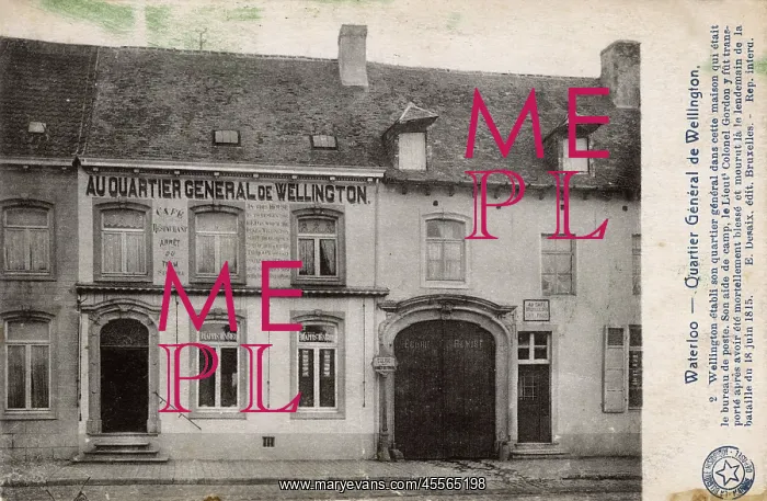 : Wellington's HQ at Waterloo, Belgium : Wellington's HQ at Waterloo, Belgium