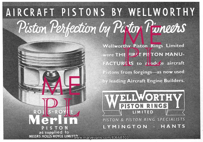 : Wellworthy Piston Rings : Wellworthy Piston Rings