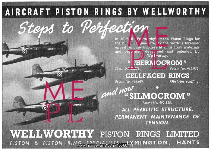  : Wellworthy Piston Rings