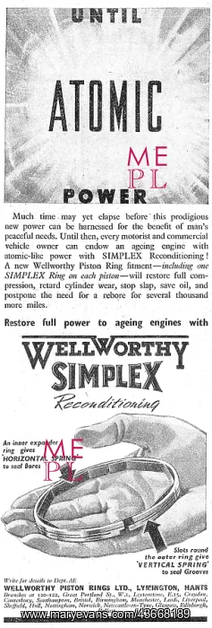 : Wellworthy Pistons & Piston Rings : Wellworthy Pistons & Piston Rings