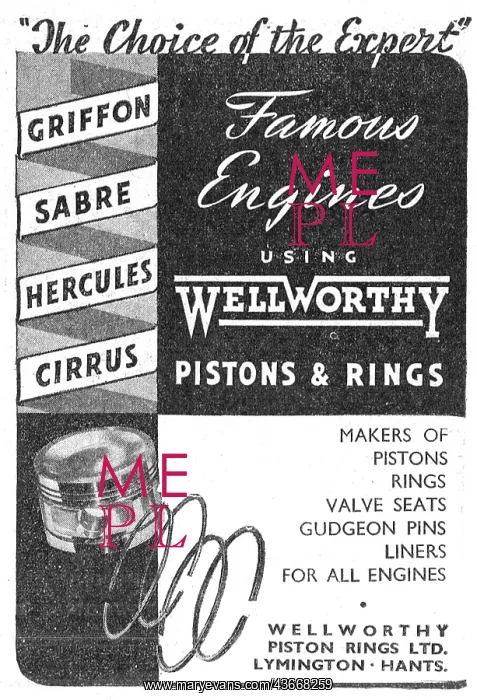 : Wellworthy Pistons & Piston Rings : Wellworthy Pistons & Piston Rings