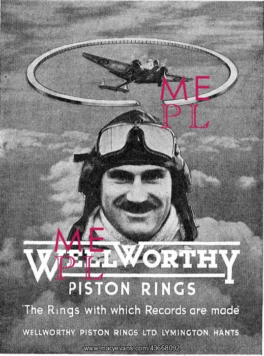 : Wellworthy Thermocrom Piston Rings : Wellworthy Thermocrom Piston Rings