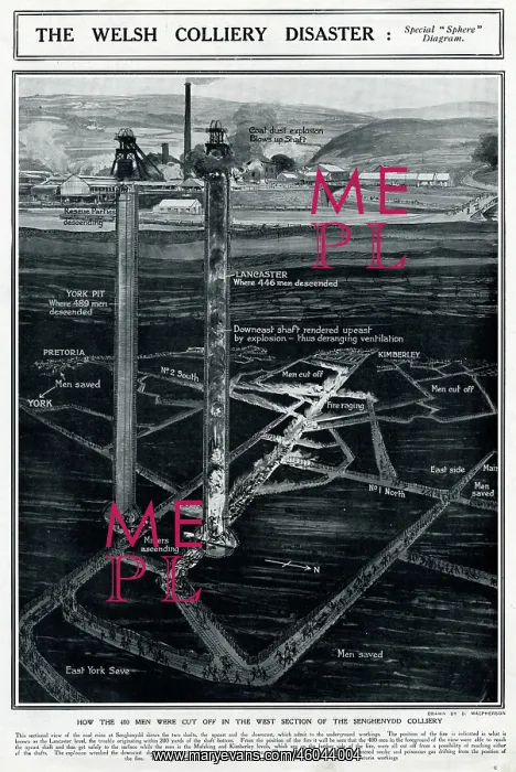  : Welsh colliery disaster 1913