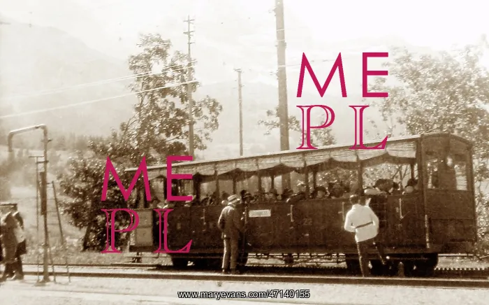  : Wengen Railway, Switzerland in the 1920s