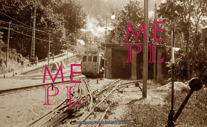  : Wengen Railway, Switzerland in the 1920s