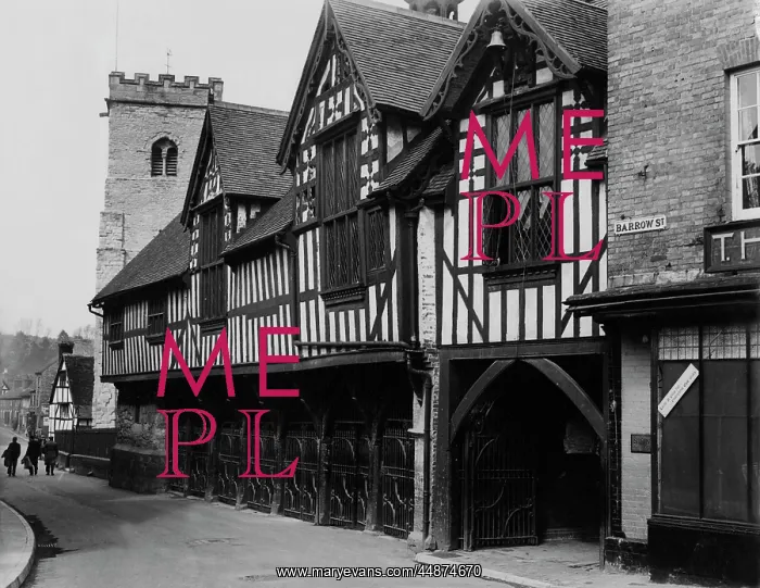 : MUCH WENLOCK GUILDHALL : MUCH WENLOCK GUILDHALL