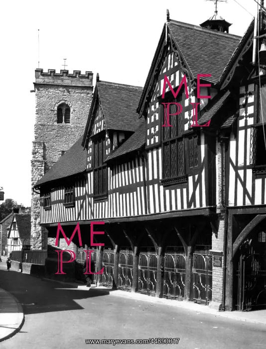 : MUCH WENLOCK GUILDHALL : MUCH WENLOCK GUILDHALL