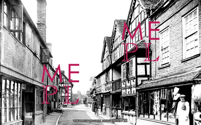  : Much Wenlock, High Street 1911