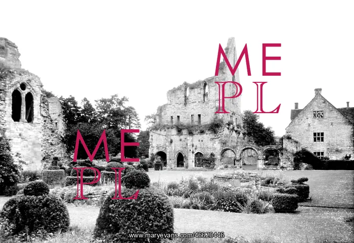  : Much Wenlock, Wenlock Priory c1955