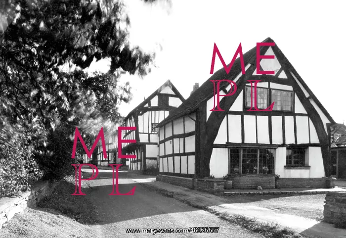  : Weobley, the Oldest Cottage in England c1955