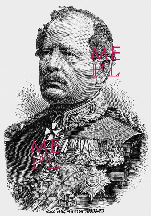 : Werder, August von, 12.9.1808 - 12.9.1887, Prussian : Werder, August von, 12.9.1808 - 12.9.1887, Prussian
