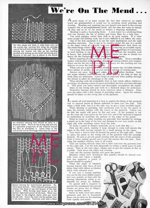 : We're on the mend, 1941 : We're on the mend, 1941