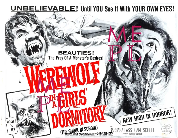 : Werewolf in a Girls Dormitory with Barbara Lass : Werewolf in a Girls Dormitory with Barbara Lass
