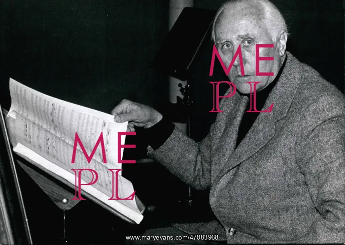  : Werner Egk, German composer and conductor, 75th birthday