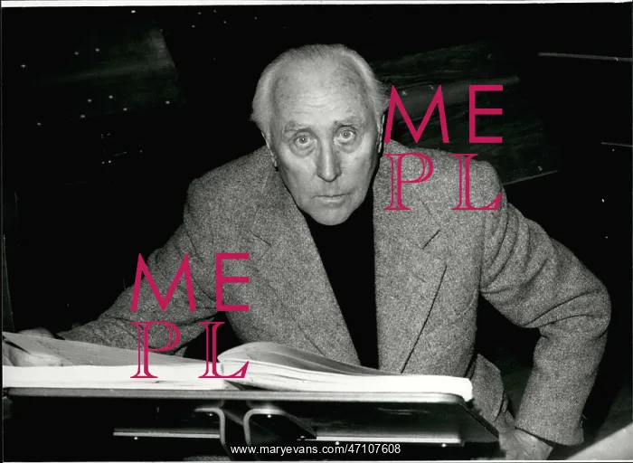  : Werner Egk, German composer and conductor, 80th birthday