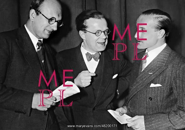 : Werner Finck, Hellmuth Krueger and Frank Guenther, 1933 : Werner Finck, Hellmuth Krueger and Frank Guenther, 1933