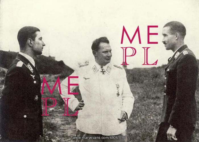 : Werner Molders, Hermann Goering and Adolf Galland : Werner Molders, Hermann Goering and Adolf Galland