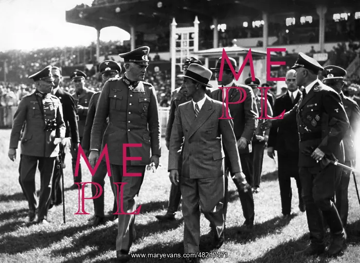 : Werner von Blomberg and Joseph Goebbels : Werner von Blomberg and Joseph Goebbels