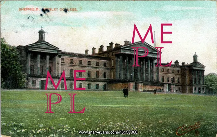 : Wesley College, Sheffield, Yorkshire : Wesley College, Sheffield, Yorkshire