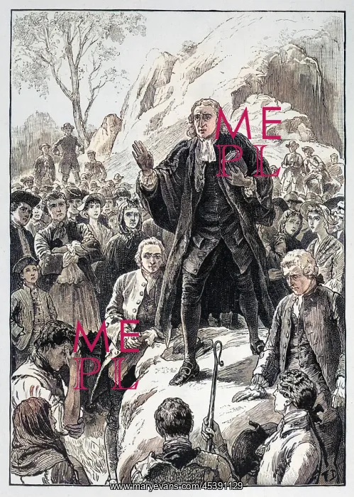 : Wesley Preaches : Wesley Preaches