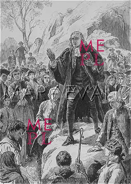 : Wesley preaches : Wesley preaches