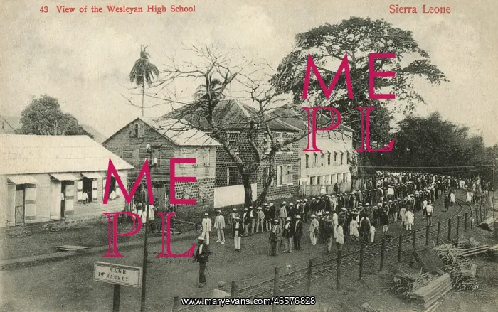 : Wesleyan High School, Freetown, Sierra Leone, West Africa : Wesleyan High School, Freetown, Sierra Leone, West Africa