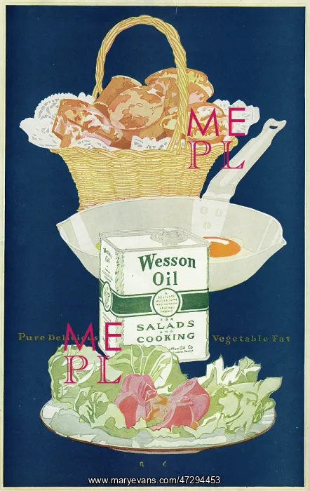 : WESSON SALAD OIL ADVERT : WESSON SALAD OIL ADVERT