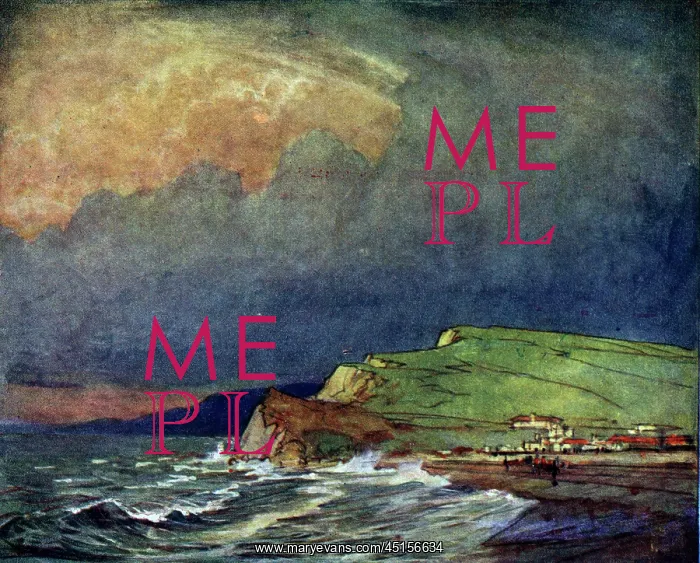 : West Bay. Landscape painting of West Bay originally known as Bridport Harbour : West Bay. Landscape painting of West Bay originally known as Bridport Harbour