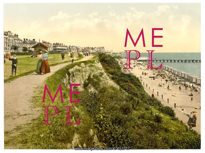 : West cliff, Clacton-on-Sea, England : West cliff, Clacton-on-Sea, England