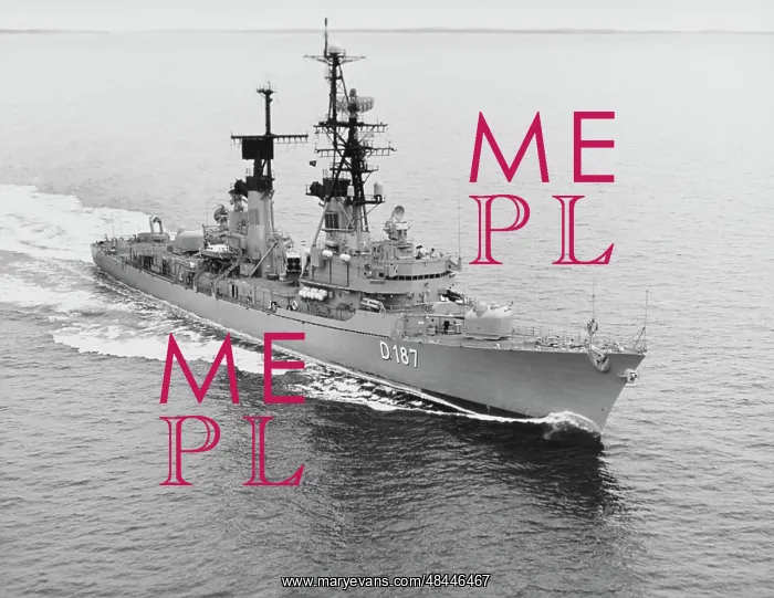 : The West German Navy guided missile destroyer Rommel, 1970 : The West German Navy guided missile destroyer Rommel, 1970