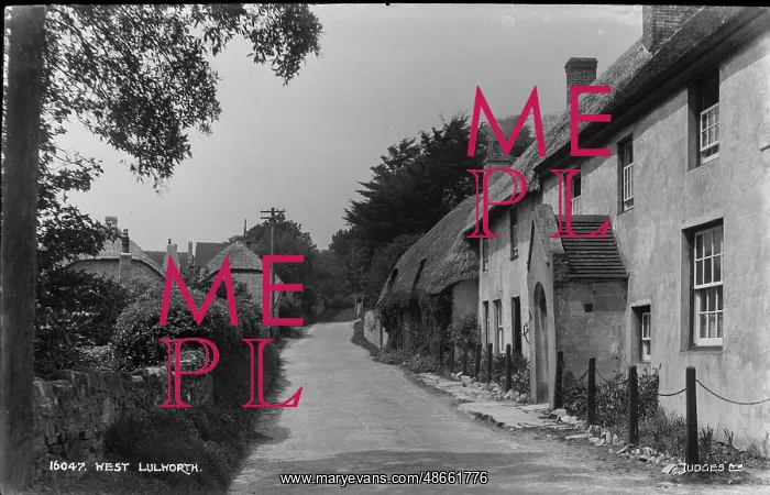 : West Lulworth Village Scene : West Lulworth Village Scene