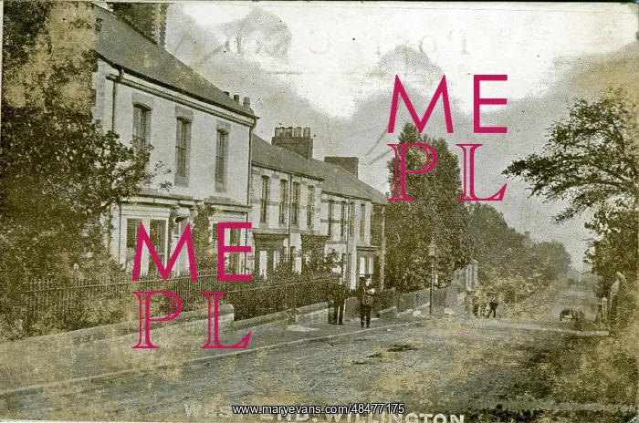 : West Road, Willington, County Durham : West Road, Willington, County Durham